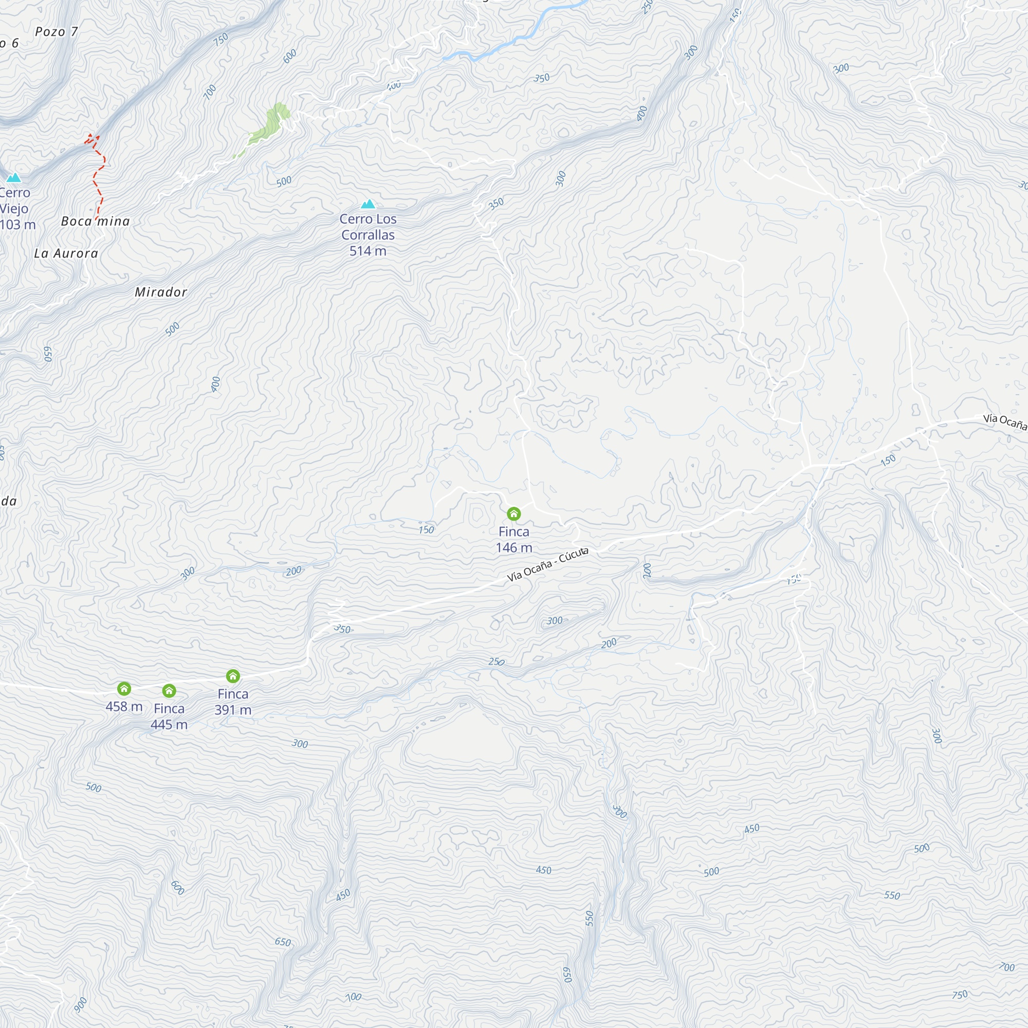 Finca map