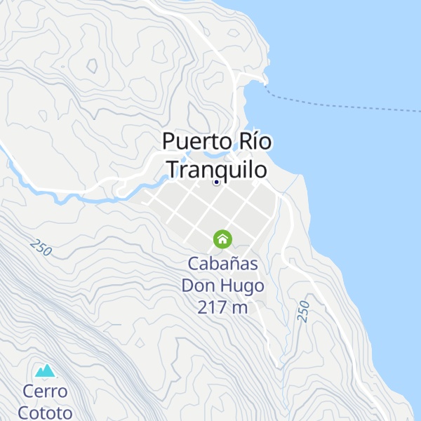 Map of Cabañas Valle Exploradores