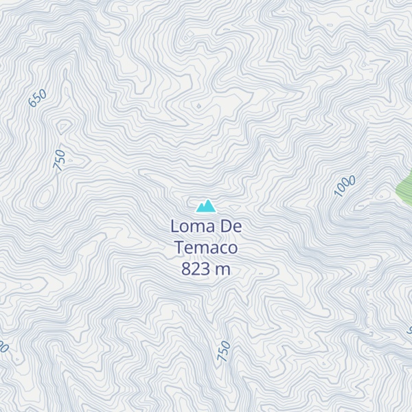 Map of Loma De Temaco