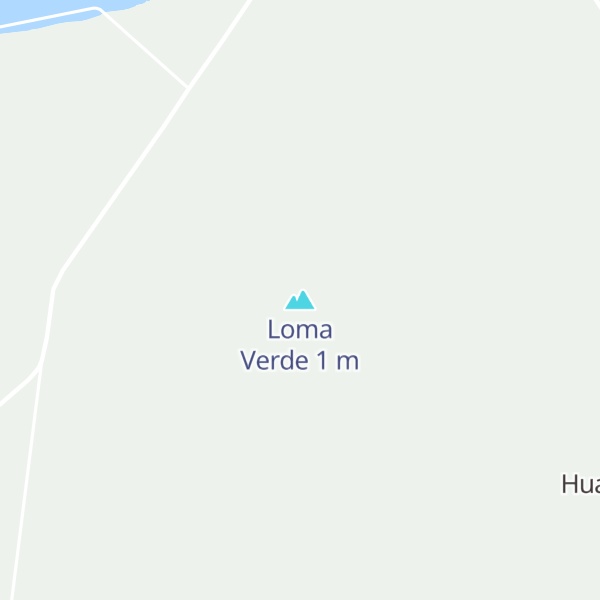 Map of Loma Verde