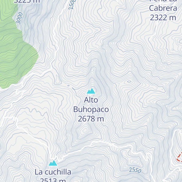 Map of Alto Buhopaco