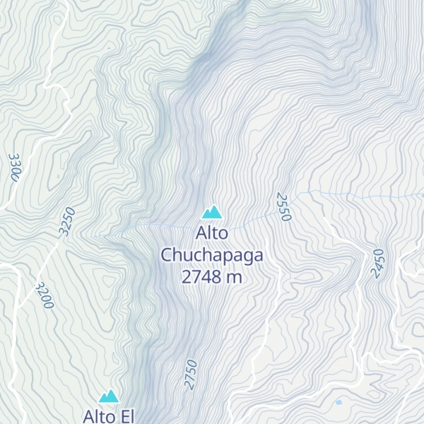 Map of Alto Chuchapaga