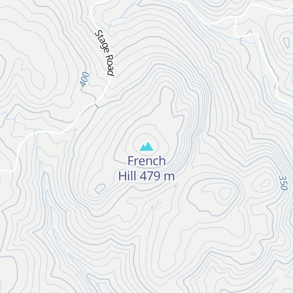 Map of French Hill