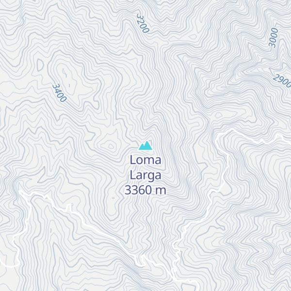 Map of Loma Larga
