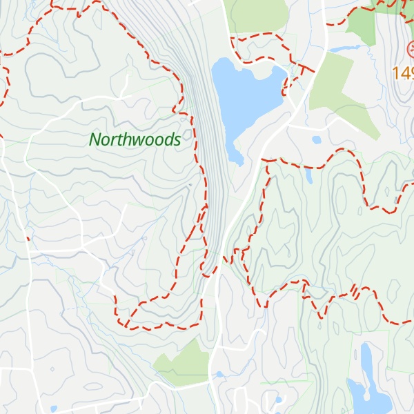 Map of Bluff Head