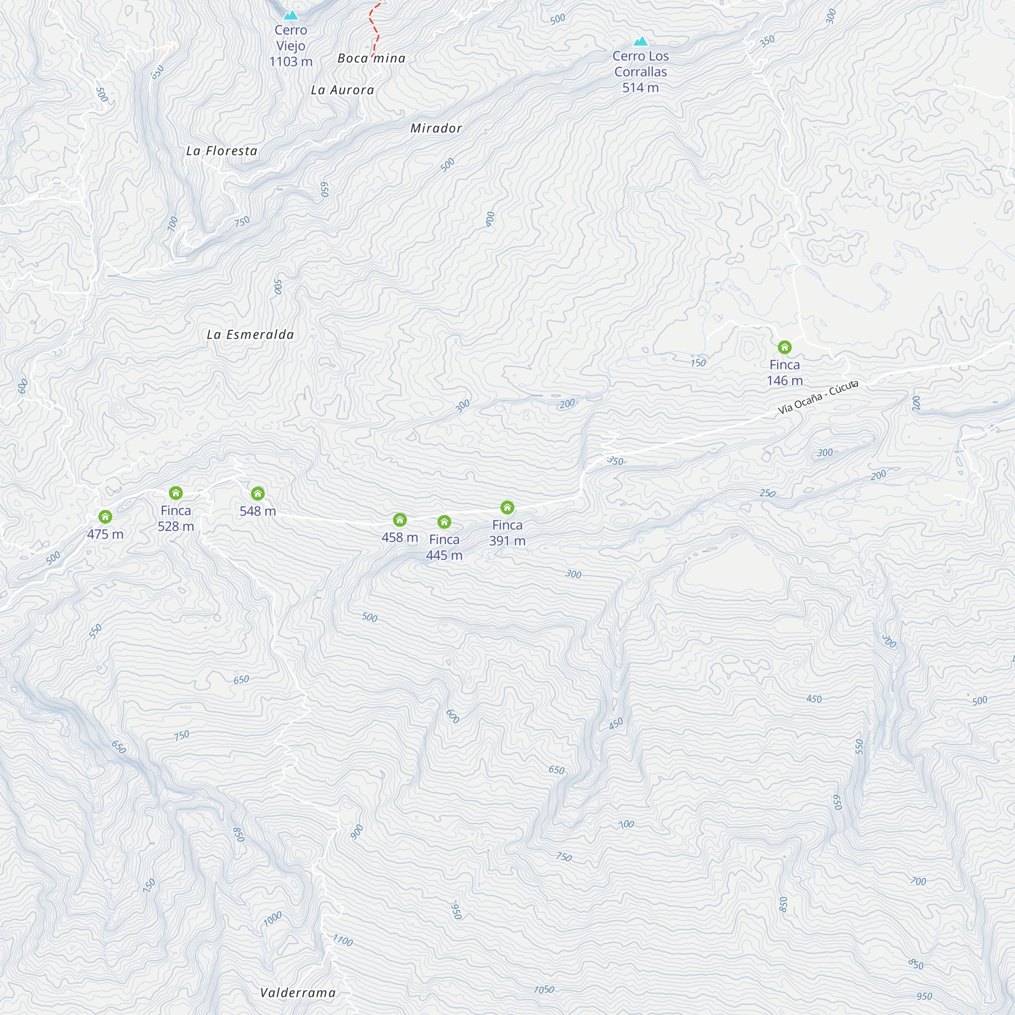 Finca map