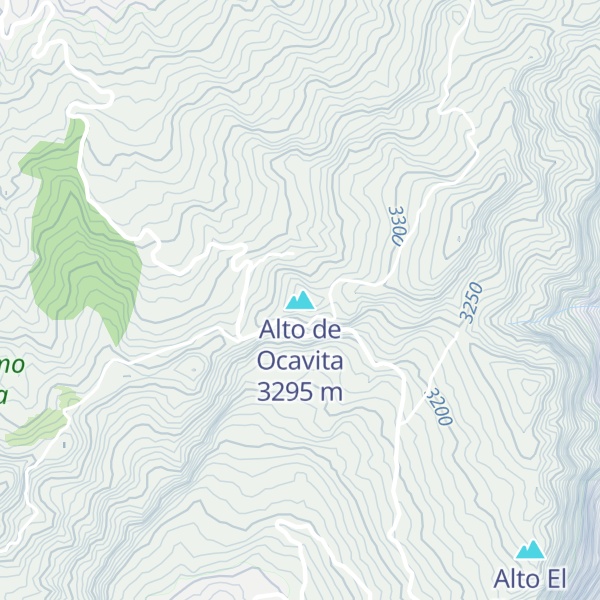 Map of Alto de Ocavita