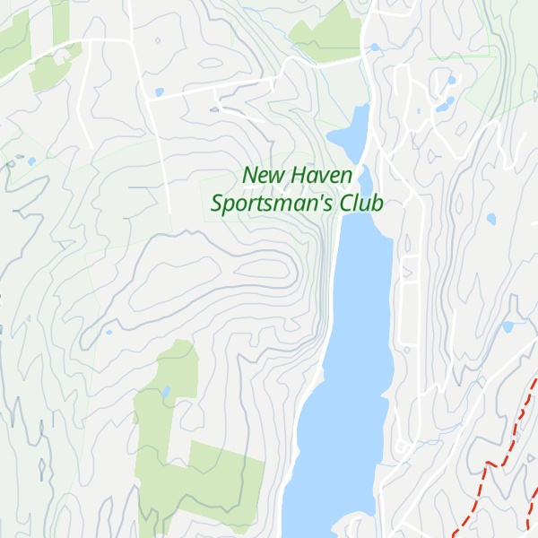 Map of Quonnipaug Mountain