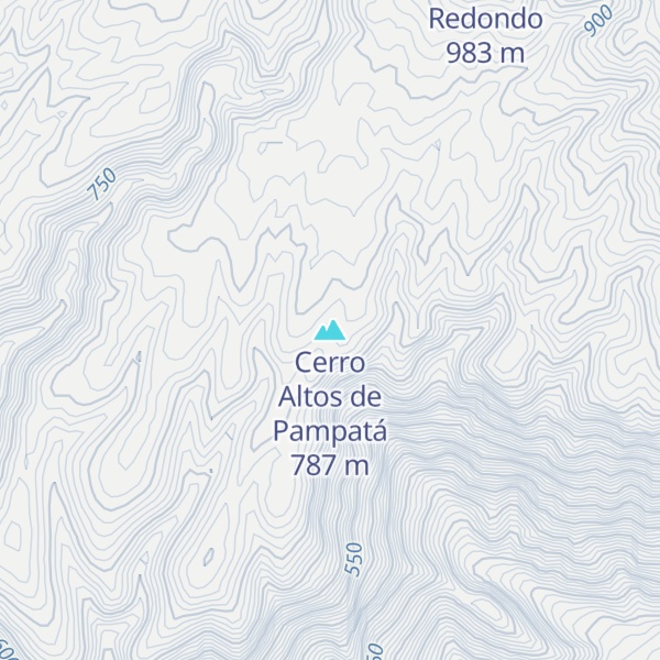 Map of Cerro Altos de Pampatá