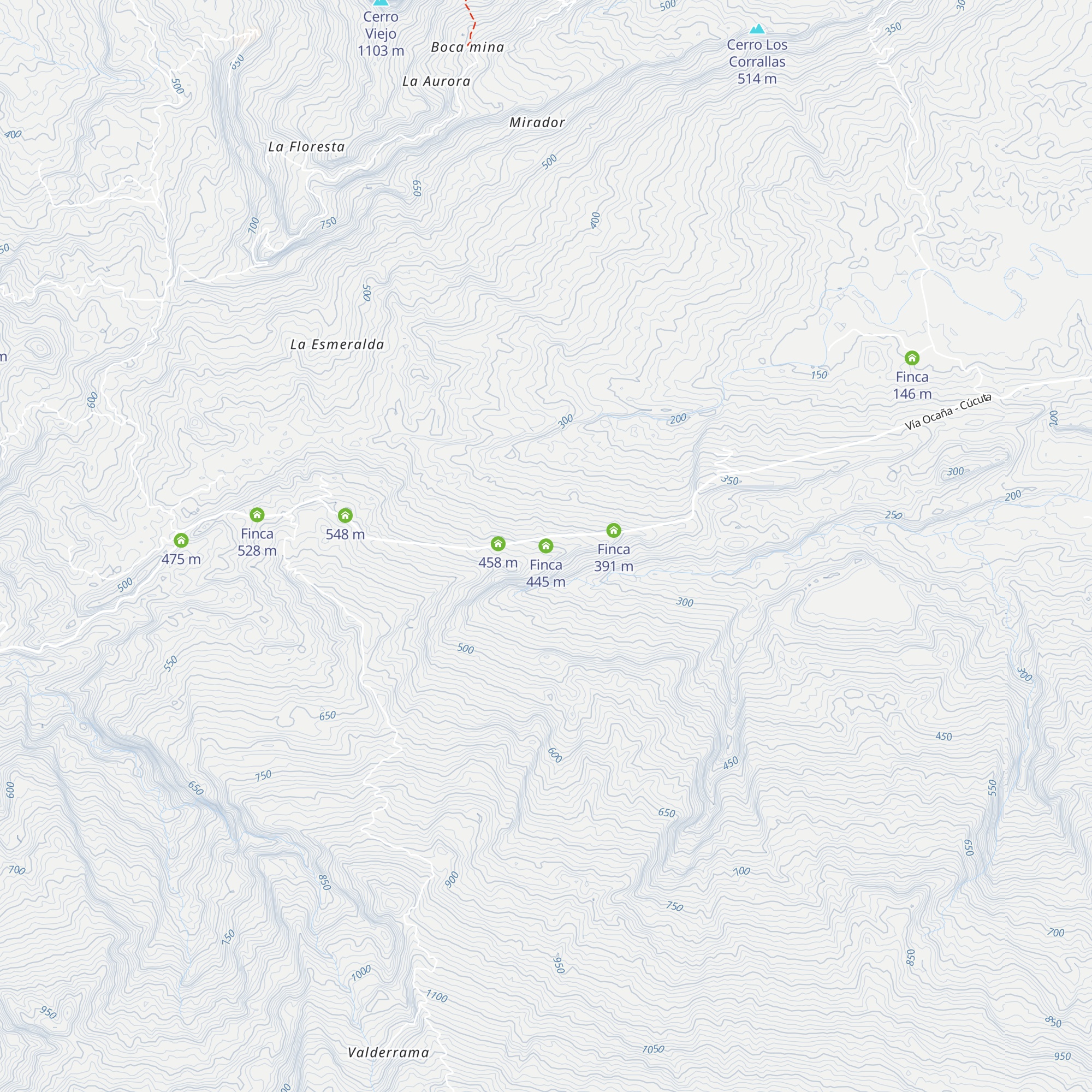 Finca map