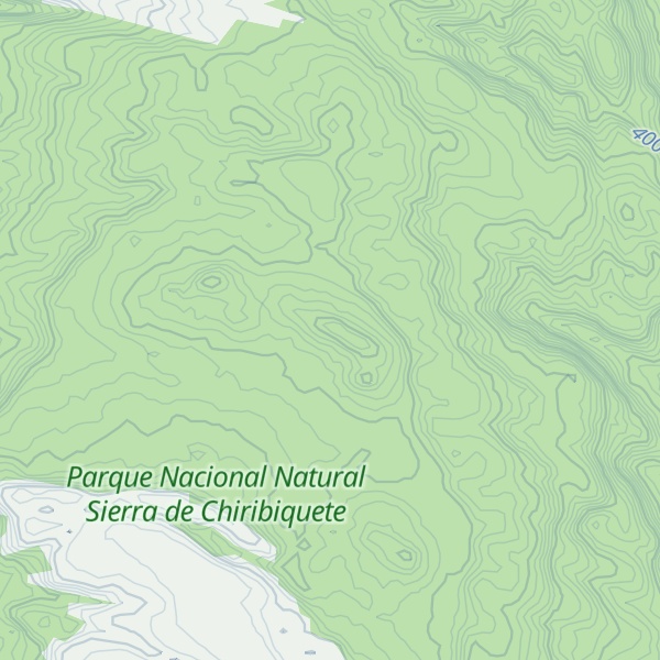 Map of Cerro Quemado