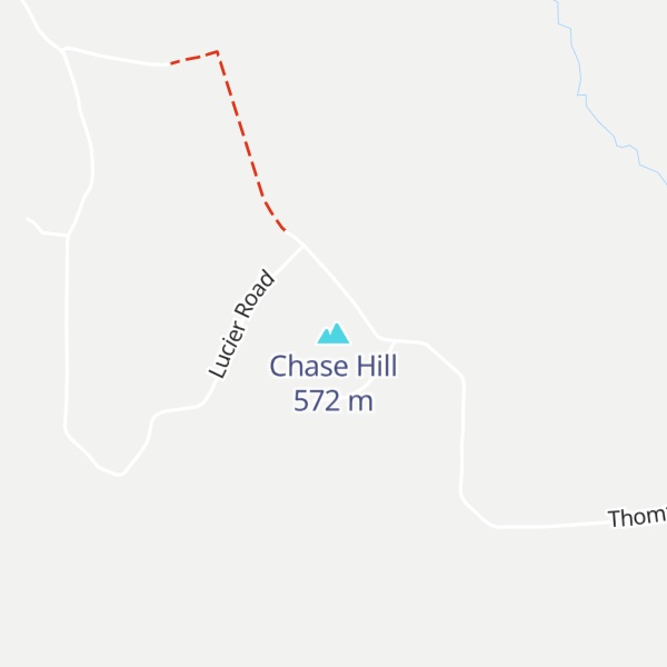 Map of Chase Hill