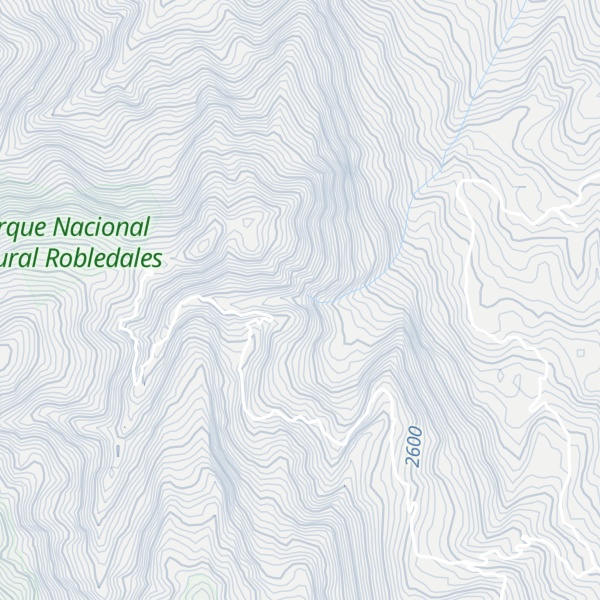 Map of Cascada El Chorro Vereda La Calera