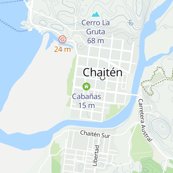 Map of Cabañas
