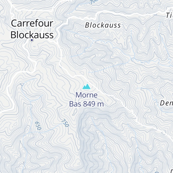 Map of Morne Bas