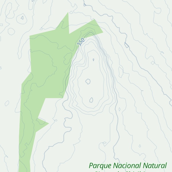 Map of Macizo Central de Chiribiquete