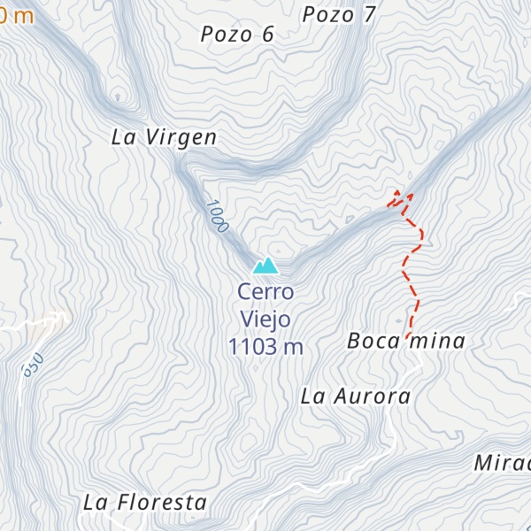 Map of Cerro Viejo