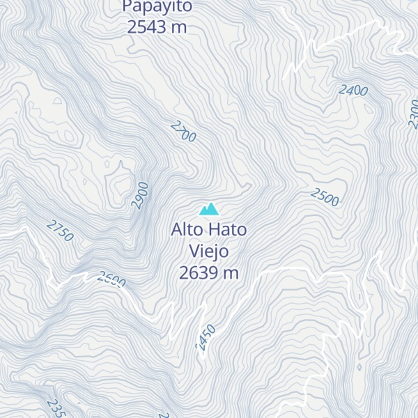 Map of Alto Hato Viejo