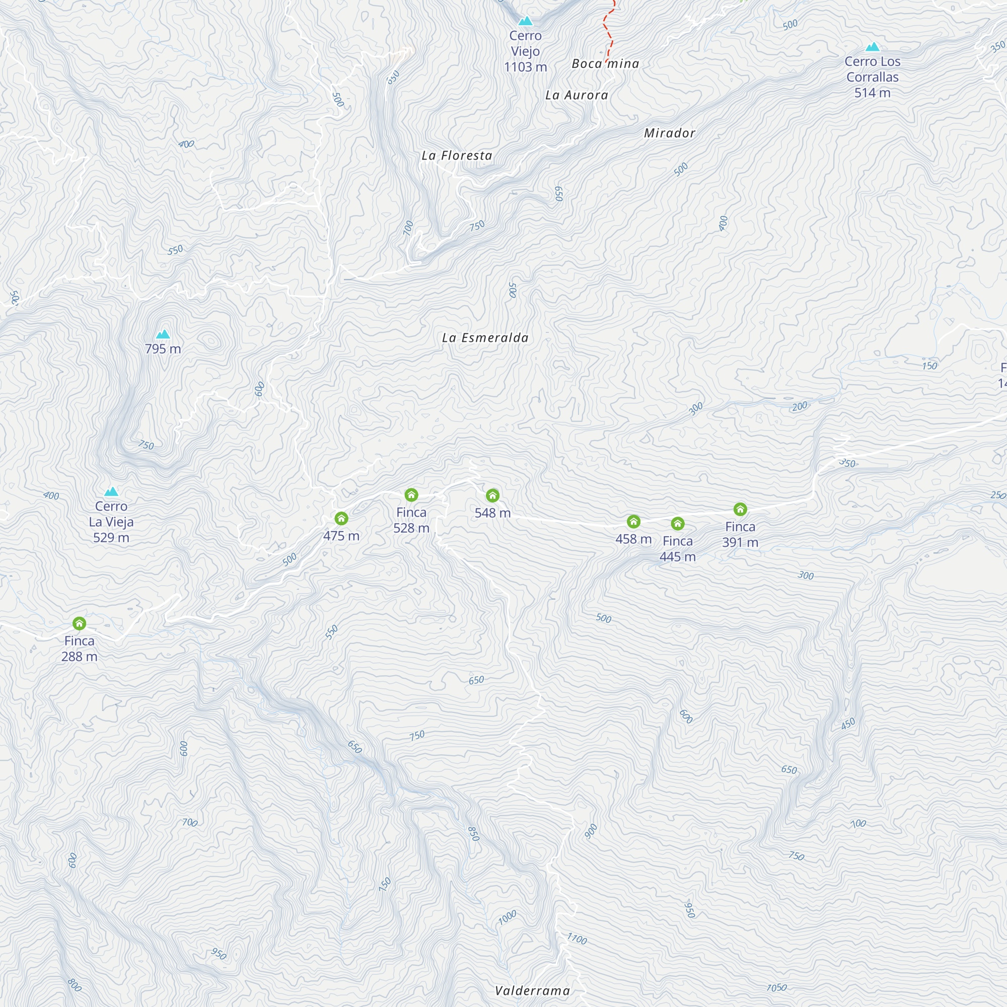 El Llano map
