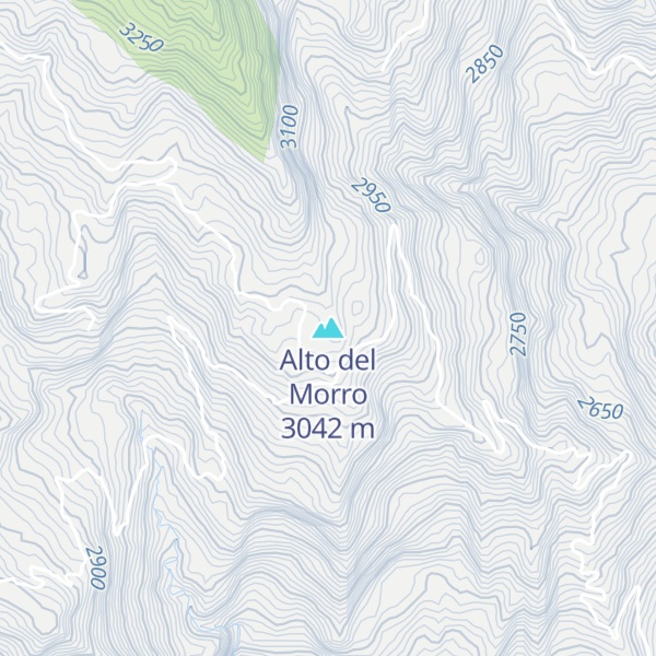 Map of Alto del Morro