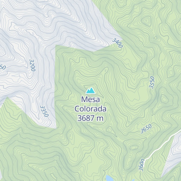 Map of Mesa Colorada