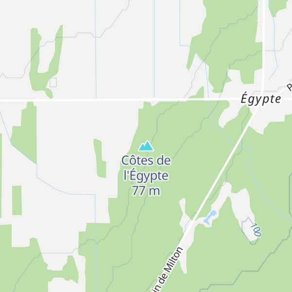 Map of Côtes de l'Égypte