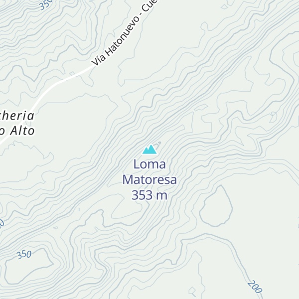 Map of Loma Matoresa