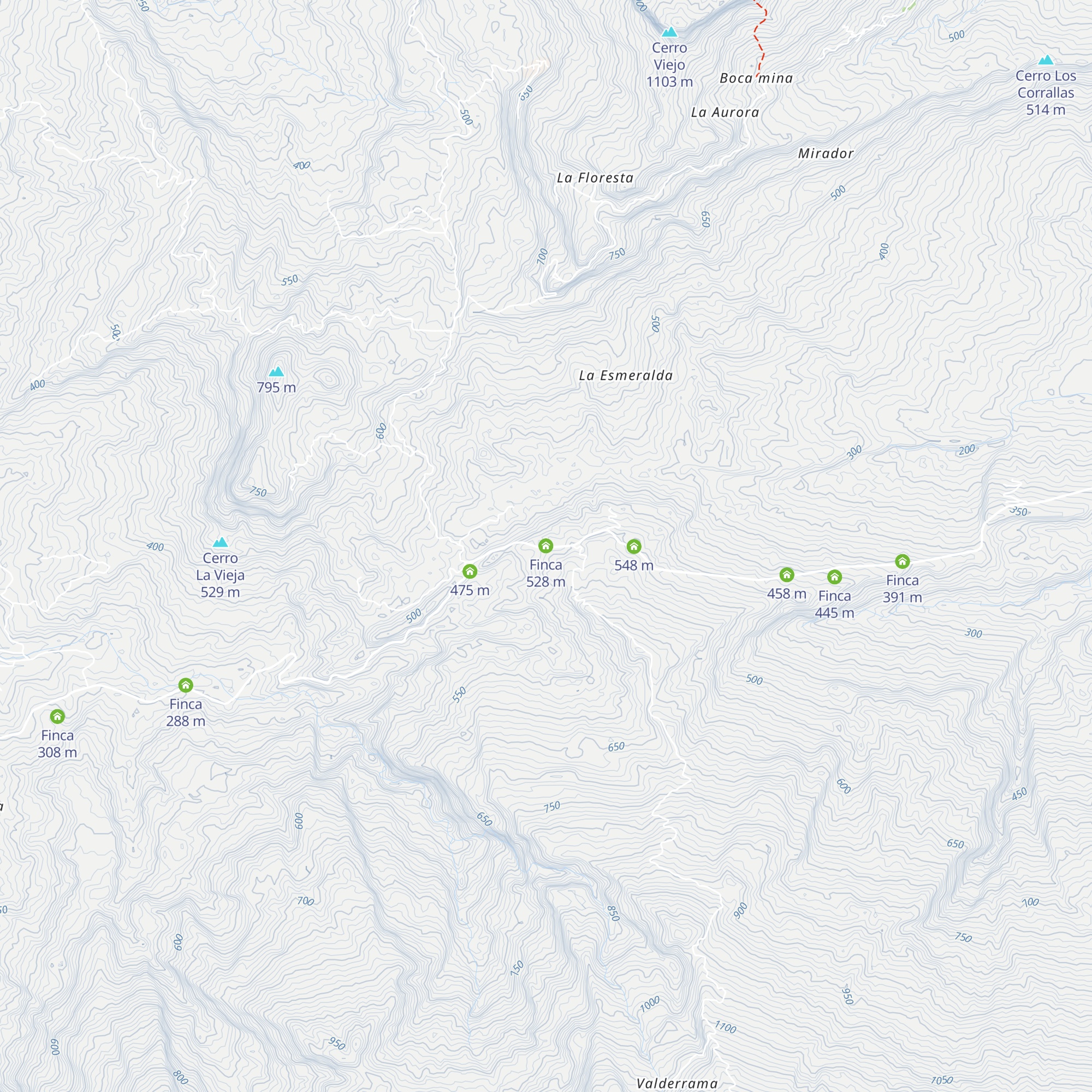 Finca map