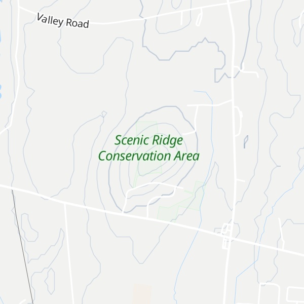 Map of Round Hill