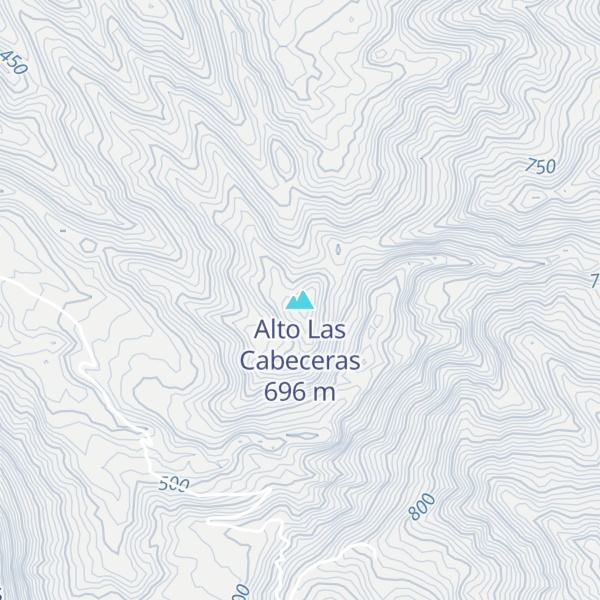 Map of Alto Las Cabeceras