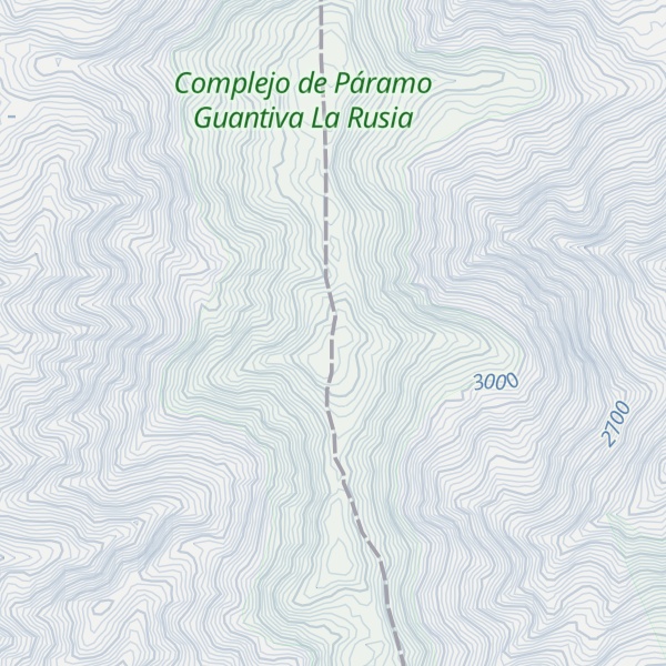 Map of Cuchilla Tipaceque