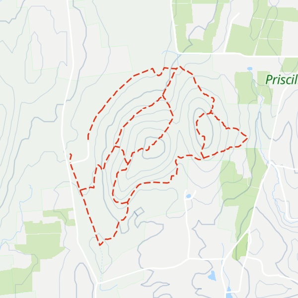 Map of West Sugarloaf
