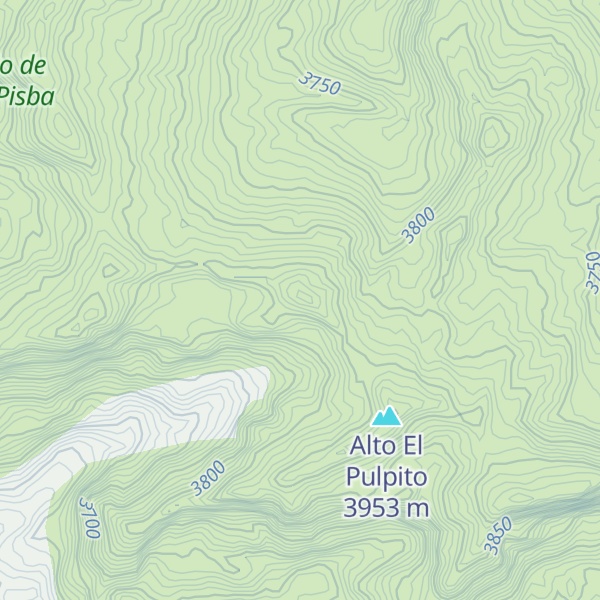 Map of Alto De Las Cruces
