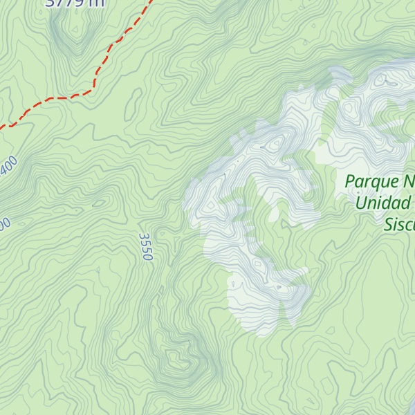 Map of Peña Las Puntas