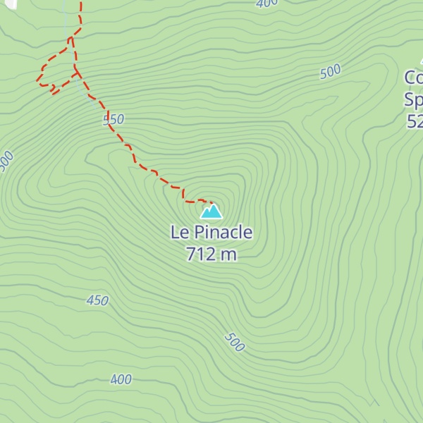 Map of Le Pinacle