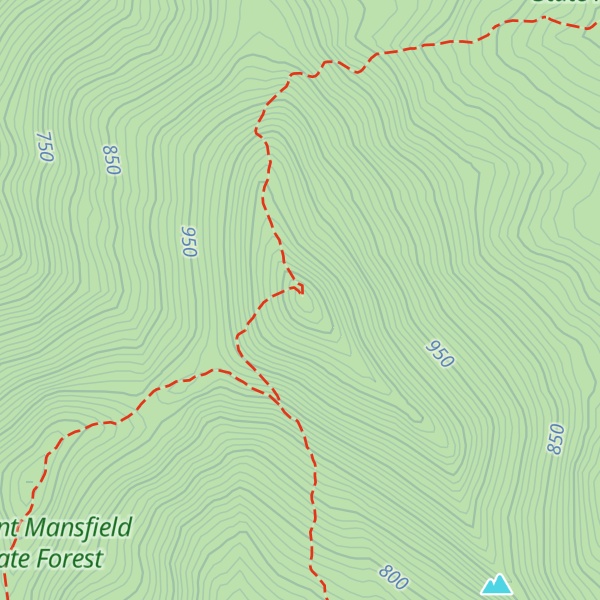 Map of Whiteface Mountain