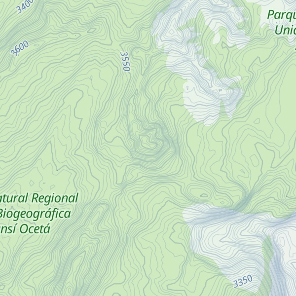 Map of Cerro Las Mesas