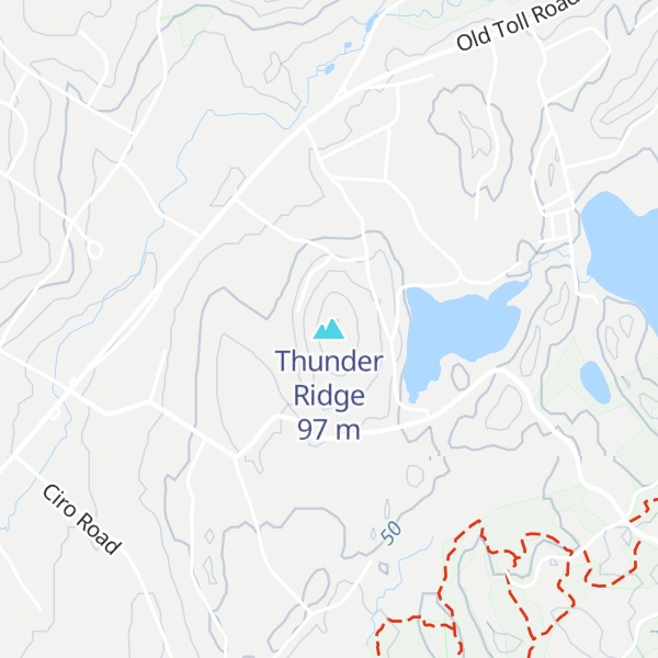 Map of Thunder Ridge