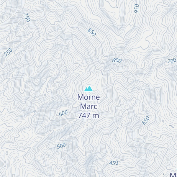 Map of Morne Marc