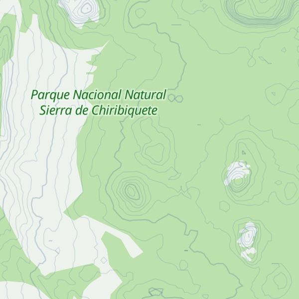 Map of Los Menhires