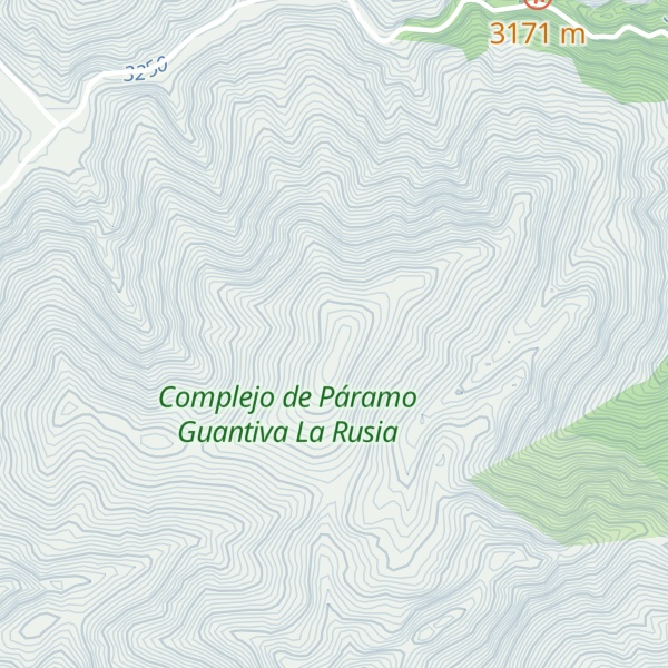 Map of Alto El Volado