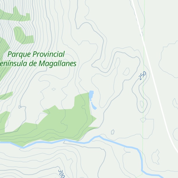 Map of Estancia Tierras Patagonicas