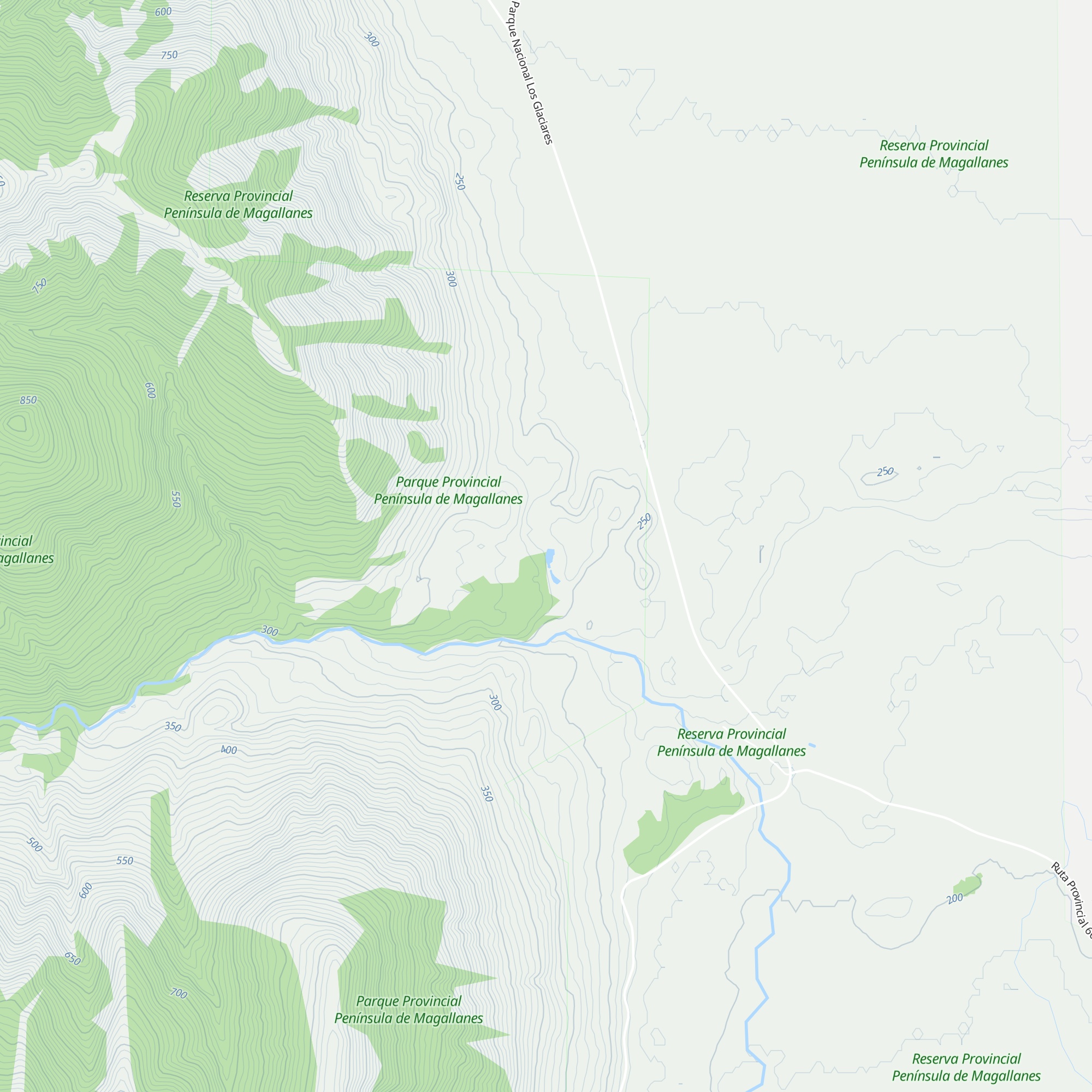 Estancia Tierras Patagonicas map
