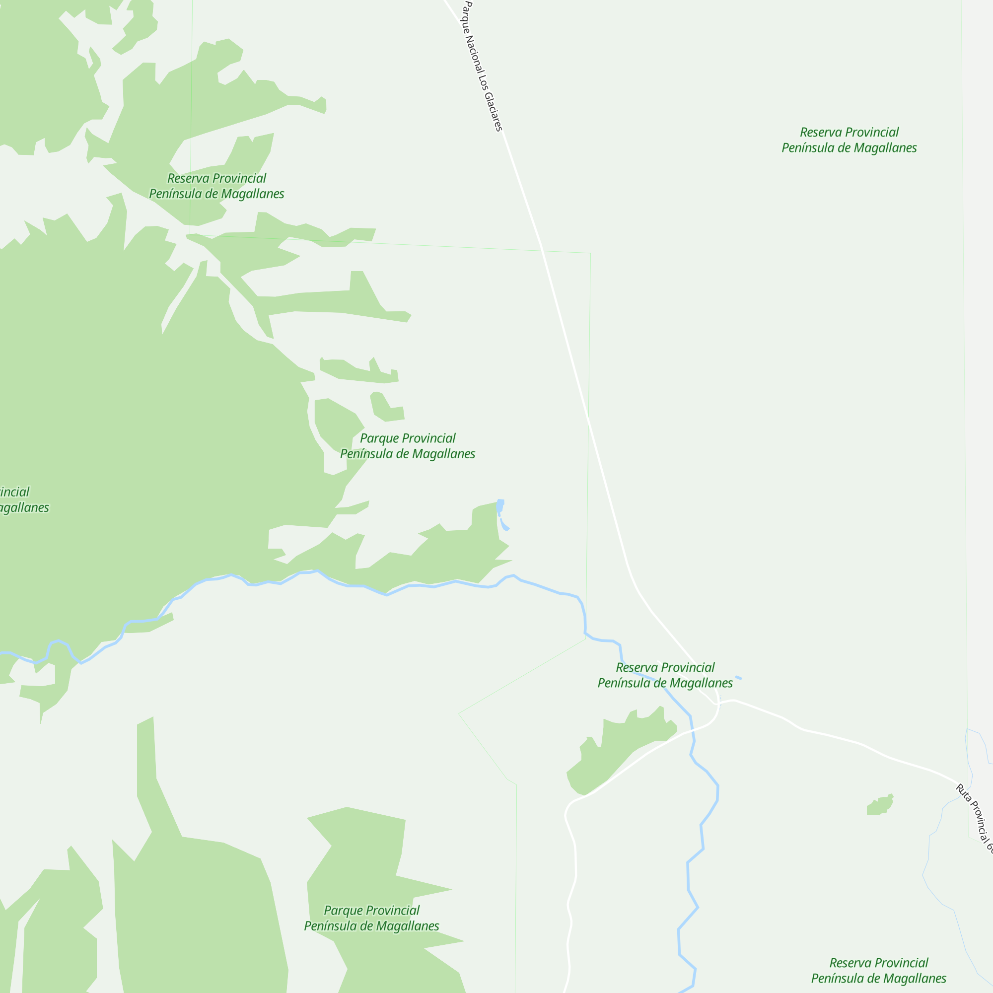 Estancia Tierras Patagonicas map