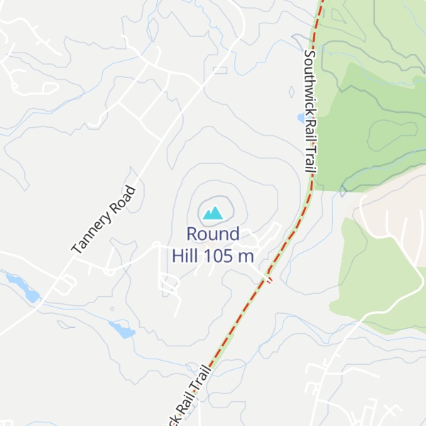 Map of Round Hill