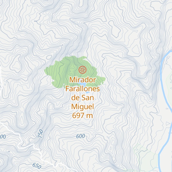 Map of Cabaña de Lago
