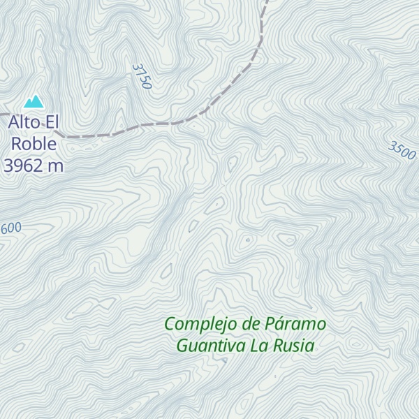 Map of Cerro Morroparao