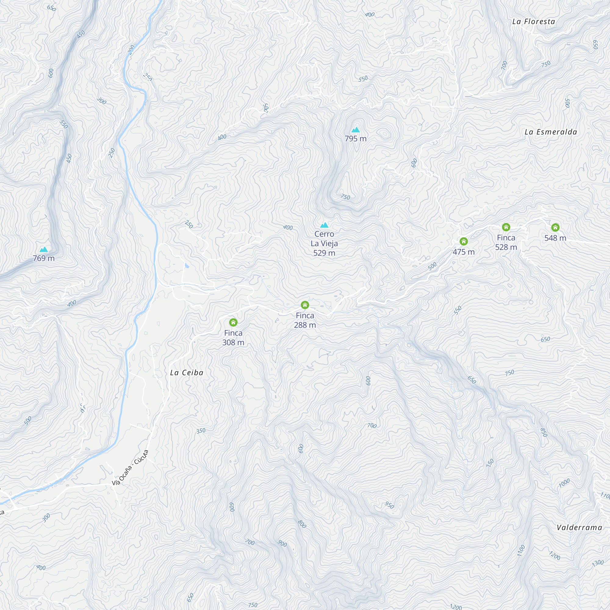 Finca map