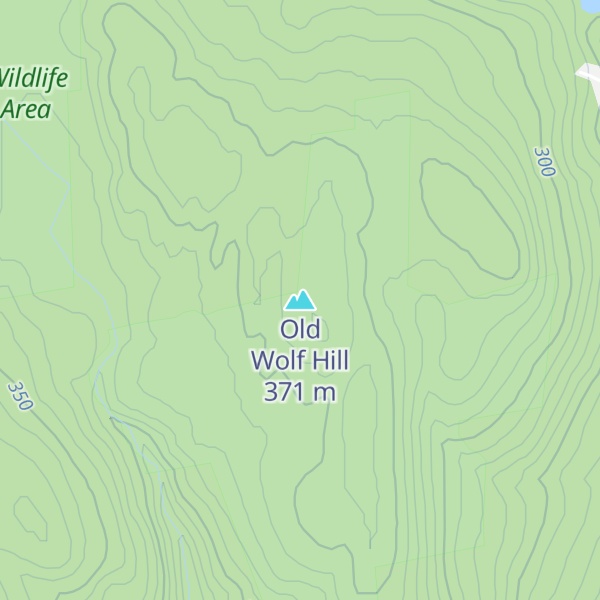 Map of Old Wolf Hill