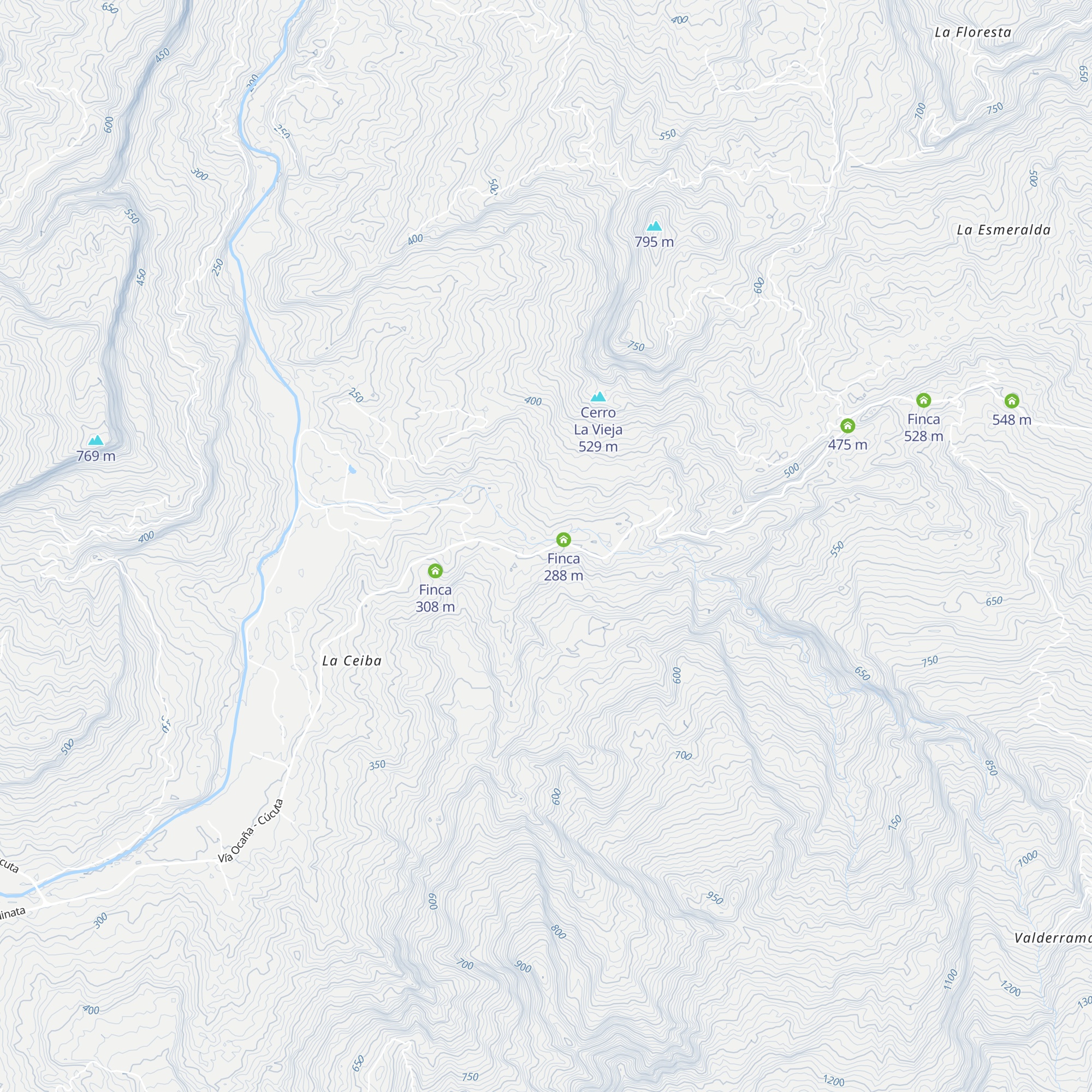 Finca map